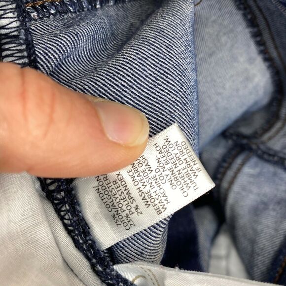 LOFT Made & Loved Women's Modern Straight Leg Jeans Size 2/26 Zip Fly Mid Rise - Picture 6 of 7